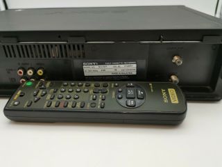 Sony VCR SLV - N71 Hi - Fi Stereo VHS Player with Remote 7