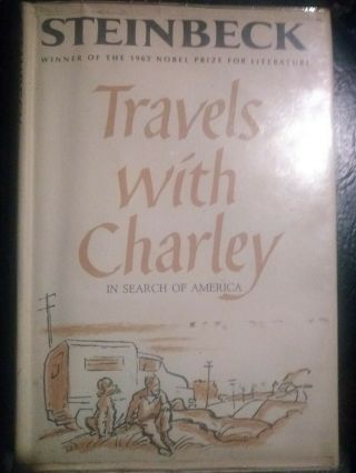 Travels With Charley: In Search Of America By John Steinbeck (1962,  Hardcover)