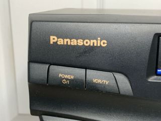Panasonic PV - V4520 VCR VHS Player Omnivision 4 Head Hi - fi Stereo VCR No Remote 3