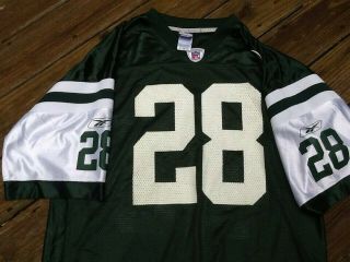 Vintage Curtis Martin 28 Reebok York Jets Football Jersey Size Xl