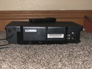 Symphonic 4 Head Vcr With Remote. 2