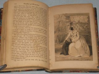 1844 BOOK THE ORPHAN OF WATERLOO BY MRS.  BLACKFORD 4