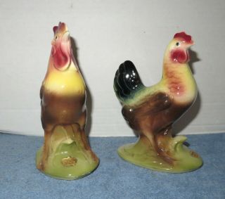 Vintage Royal Windsor Copley 6.  5 " Chicken And 7 " Rooster Labels