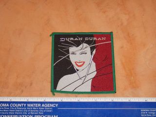 Vintage,  Duran Duran Patch 4 " X 4 " Old Stock
