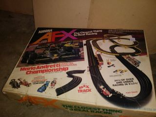 Vintage 1979 Aurora Afx Race Track Model Motoring Set No Cars