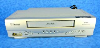 Emerson Ewv404 Da - 4 Head Vhs Player 19 Micron Head (no Control - Cables)