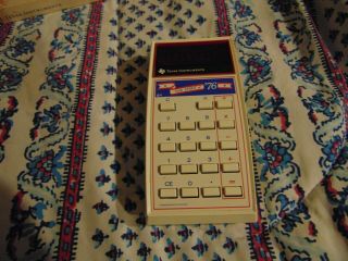 Texas Instruments Ti - 76 Calculator Commemorative Spirit Of 