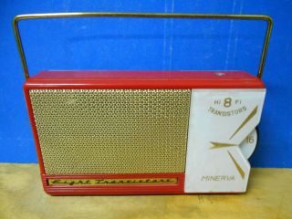 Man In The High Castle Tv Screen Prop - Vintage Minerva 8 Transistors Radio