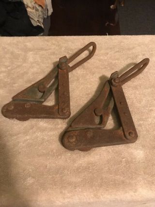 2 Vintage M.  Klein & Sons Cable/wire Puller 1613 - 30