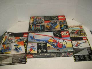 Vintage Lego 8844 8858 Technic Boxes And Manuals