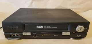 Rca Vr646hf Vhs Vcr Video Cassette Recorder Hi - Fi 4 Head W/ Accusearch -