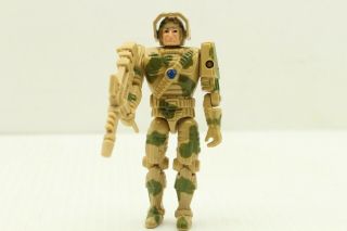 Vintage Mattel Captain Power Lt.  Tank Ellis Figure Complete