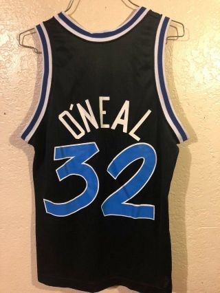 vintage SHAQUILLE O ' NEAL Orlando Magic mens size 36 Champion basketball jersey 2