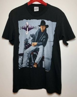 Vtg John Michael Montgomery Country Music Tour T - Shirt 1995 Large