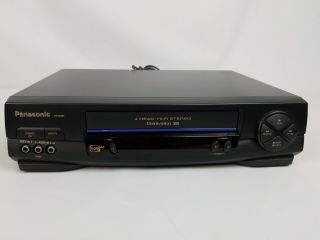 Panasonic Pv 9451 Vcr Vhs Player Record 4 Head Hi Fi Stereo Omnivision