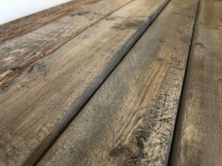 12 Rustic Weathered Wood Grey / Brown Vintage Reclaimed Barn Wood Look 2