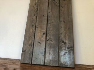 12 Rustic Weathered Wood Grey / Brown Vintage Reclaimed Barn Wood Look 3