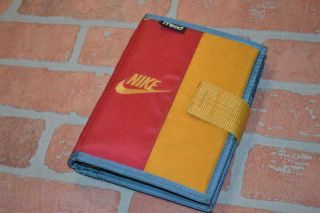 1199 - S Vintage Nike Mead Folder Red Student Day Planner 1993