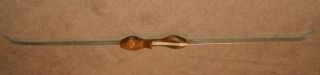Vintage Aluminum & Wood Recurve Bow Right Handed And 54 " Inch Length