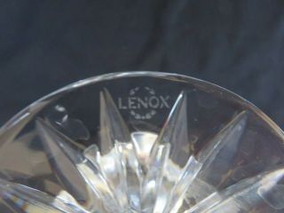 Vintage LENOX Set 10 CRYSTAL Stem BALLOON WINE Glasses 7 