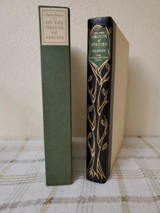 Charles Darwin / Limited Editions Club On The Origin Of Species By Natural 1963