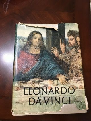 Vintage Leonardo Da Vinci Reynal & Company 1956 Printed In Italy