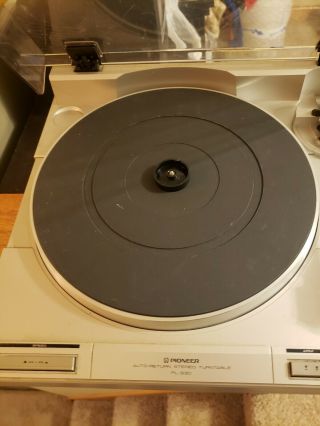 Vintage PIONEER PL - S30,  Turntable With Dust Cover 1970 ' s, 2