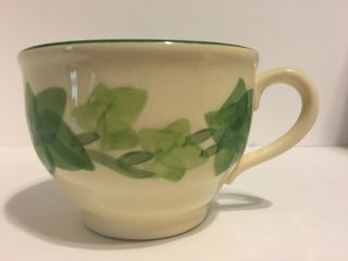 Franciscan Ivy Tea Cups Set Of 4.  I Love Lucy Pattern.  Vintage Earthenware 2