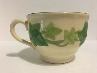 Franciscan Ivy Tea Cups Set Of 4.  I Love Lucy Pattern.  Vintage Earthenware 3