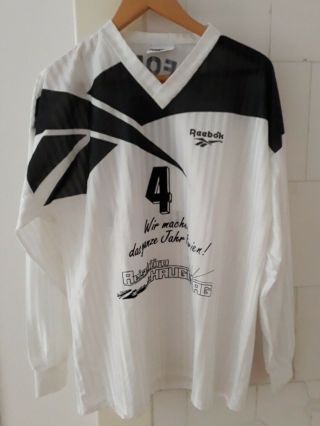 Vbc Fortuna Burgen Football Shirt Reebok 90s Swiss Retro Vintage L Large
