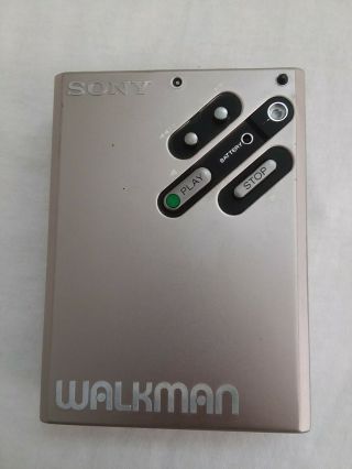 Vintage Sony Wm 5 Cassette Player