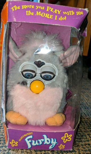Vintage Furby And Tags