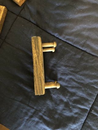 (12) Wooden Decoy Stands Regular Height Made in USA Don ' t remove the Weights 2