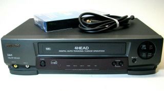Hitachi Vt - Mx4410a Vcr Da 4 Head Video Cassette Recorder Vhs Player -