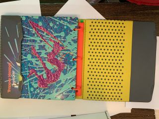 Vintage Mead Trapper Keeper Notebook Design Series Early 90s 3