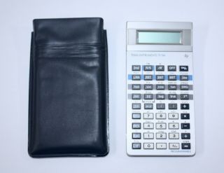 Euc Texas Instruments Calculator Ti - 56 Programmable Vintage 1980s