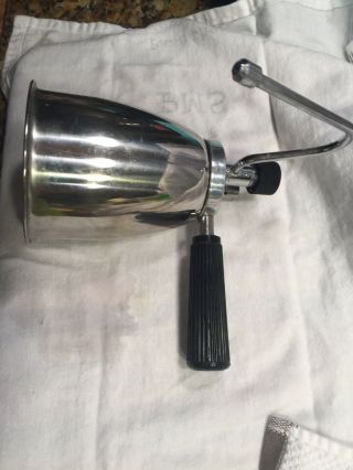 Vtg Stove Top Milk Frother Steamer Coffee Cappuccino Latte