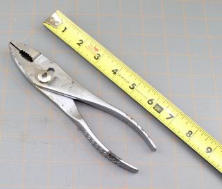 Snap On Tools 47 Vintage Slip Joint Adjustable Pliers