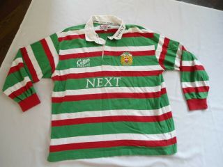 Vintage Leicester Tigers Next Rugby Jersey Shirt Size 2xl
