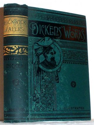 Ca.  1890 Charles Dickens Pickwick Club Papers ; Comical Social Commentary
