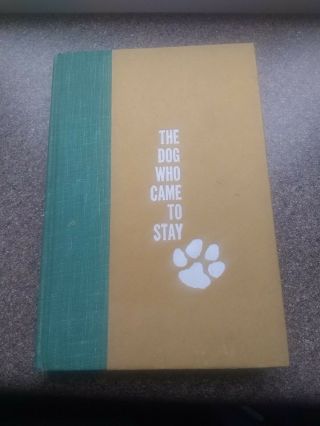 The Dog Who Came To Stay By Hal Borland Vintage Hardcover Book 1961