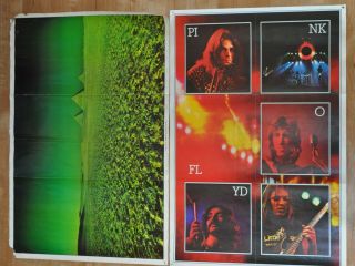 Vintage Pink Floyd Dark Side Of The Moon 1973 Album Posters Set Of 2