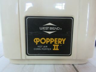 Vintage WEST BEND The Poppery II Hot Air Corn Popper,  Coffee Bean Roaster 2 Test 2