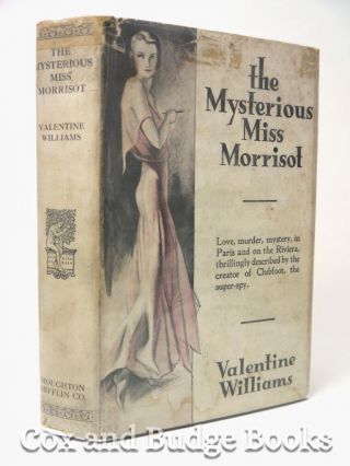 Valentine Williams The Mysterious Miss Morrisot 1st Us Ed 1930 Hb Dw Mannequin