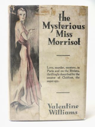 VALENTINE WILLIAMS The Mysterious Miss Morrisot 1st US ed 1930 HB DW Mannequin 2