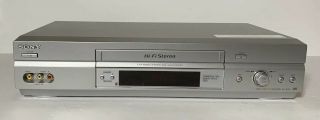 Sony Slv - N750 Hi - Fi Stereo Vcr Video Cassette Recorder