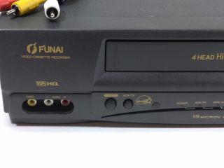 Funai VHS HQ Hi - Fi Stereo Video Cassette Recorder Player F260LA 2