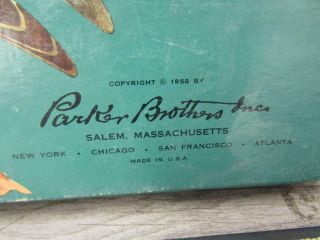 Vintage 1958 Parker Brothers The Game Of Bird Watchers Board Game 5
