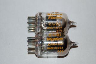 Western Electric 2c51/396a Tube Pair