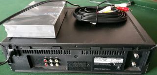 Sony SLV - N50 VHS VCR Video Cassette Player Recorder HIFI W/ AV Cables & Tape 5